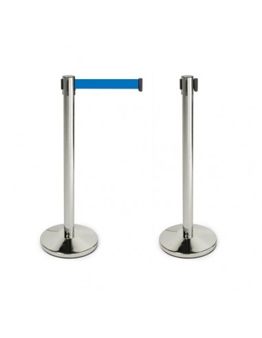 Poste Separador en Acero Inox. con...
