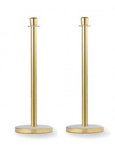 Postes Separadores dorados...