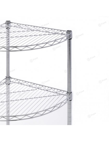 Estante triangular