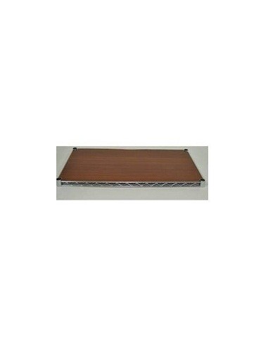 Bandejas plásticas y madera laminada