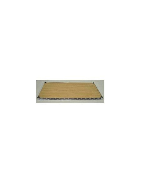 Bandejas plásticas y madera laminada